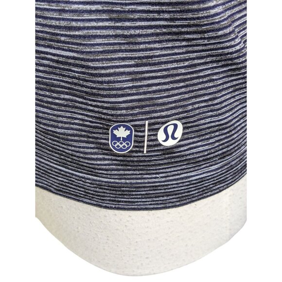 Lululemon Team Canada Swiftly Tech Racerback Tank Top Gym Gray Womens Size 8 - Picture 6 of 7